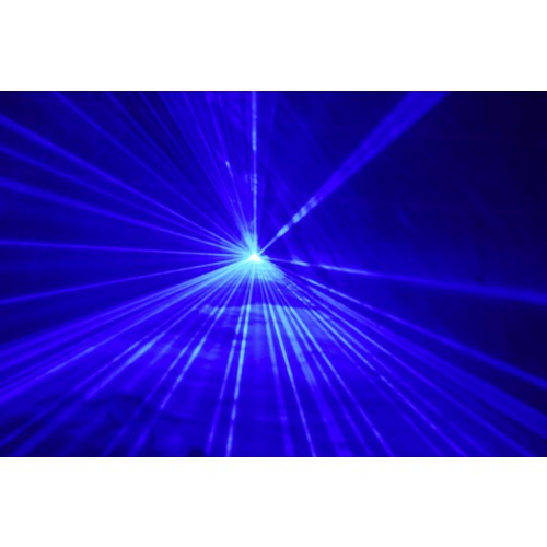 Laser viola,blu,rosso: un laser da discoteca dai colori spettacolari