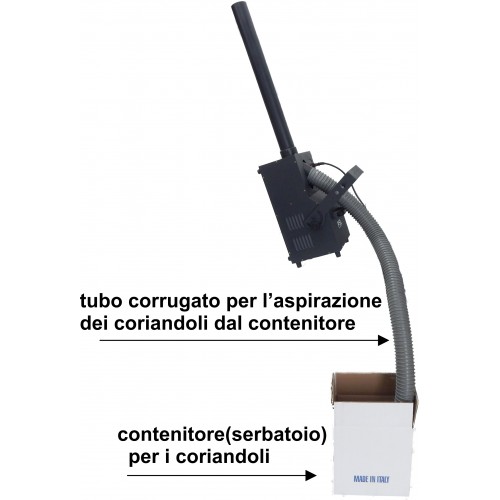 Macchina per Coriandoli, Cannone Spara Coriandoli - Professional Sound Light